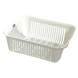 【まとめ買い】水切りかご ホワイト 1523/326361
