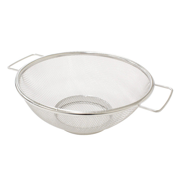 【まとめ買い】ざる 調理ザル ストレーナー 取っ手付ステンレスザル 20cm 0330/326377
