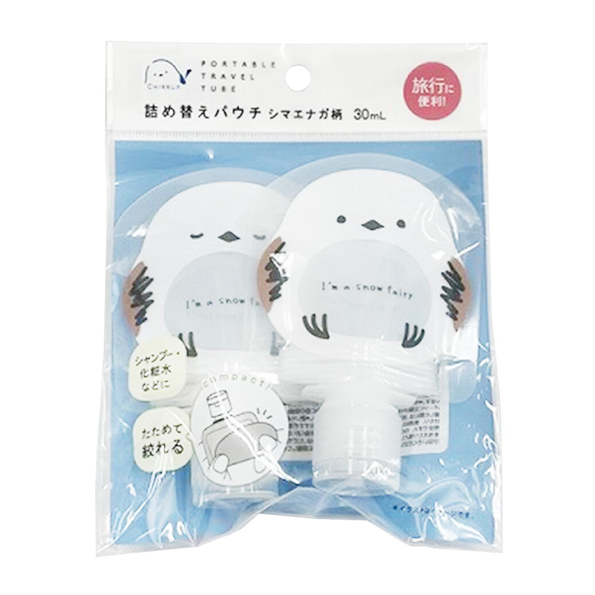 【まとめ買い】詰め替えパウチ 2P シマエナガ柄0459/327210