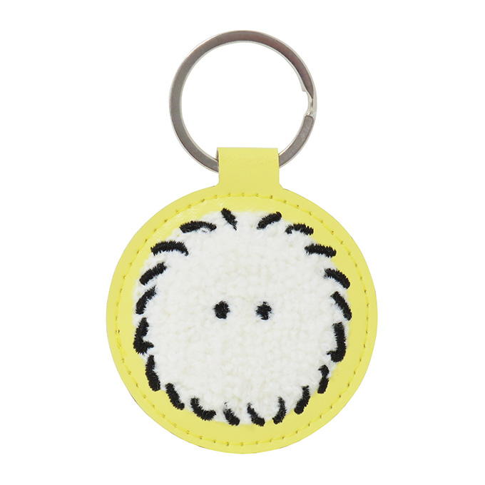 【まとめ買い】刺繍キーホルダー ケサランパサラン 0490/327596