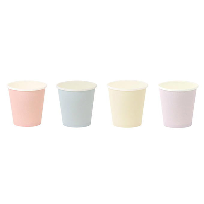 【まとめ買い】ペーパーカップソフトカラー 60ml 36個 0490/327601