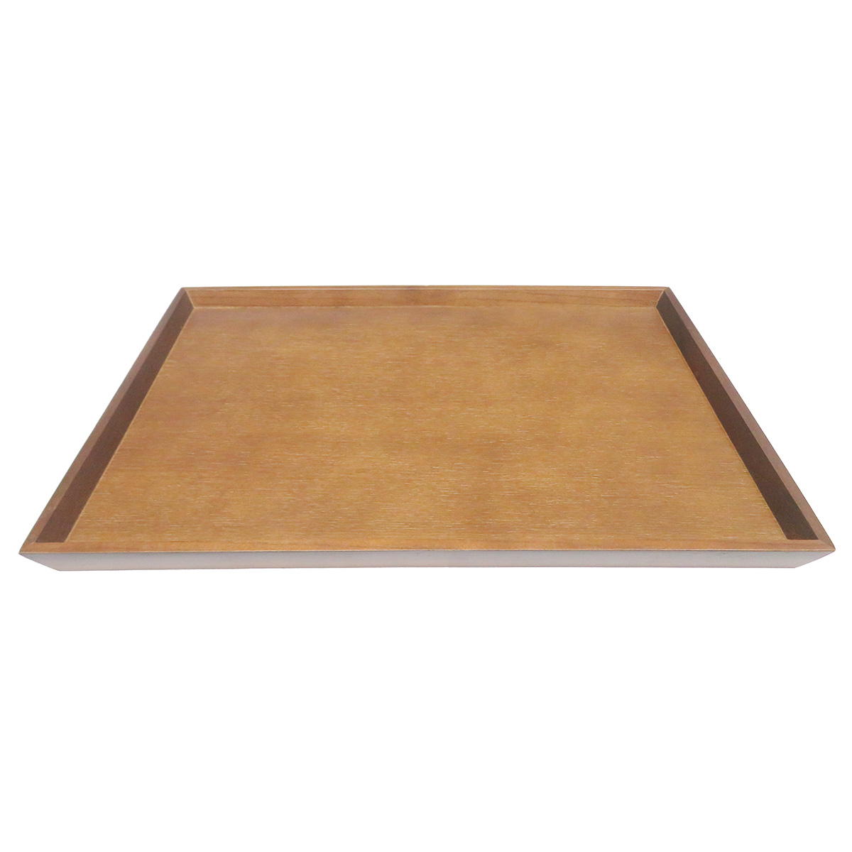 【まとめ買い】ウッドトレイ L ブラウン 0599/327839