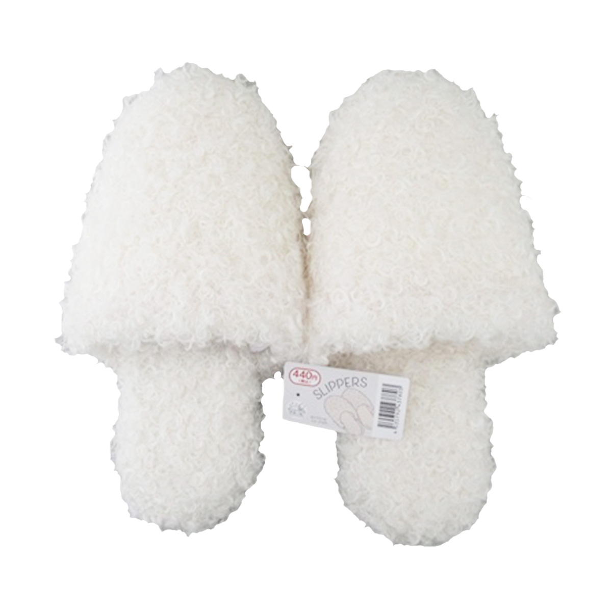 【まとめ買い】プードルファー調スリッパ IV 0834/328994