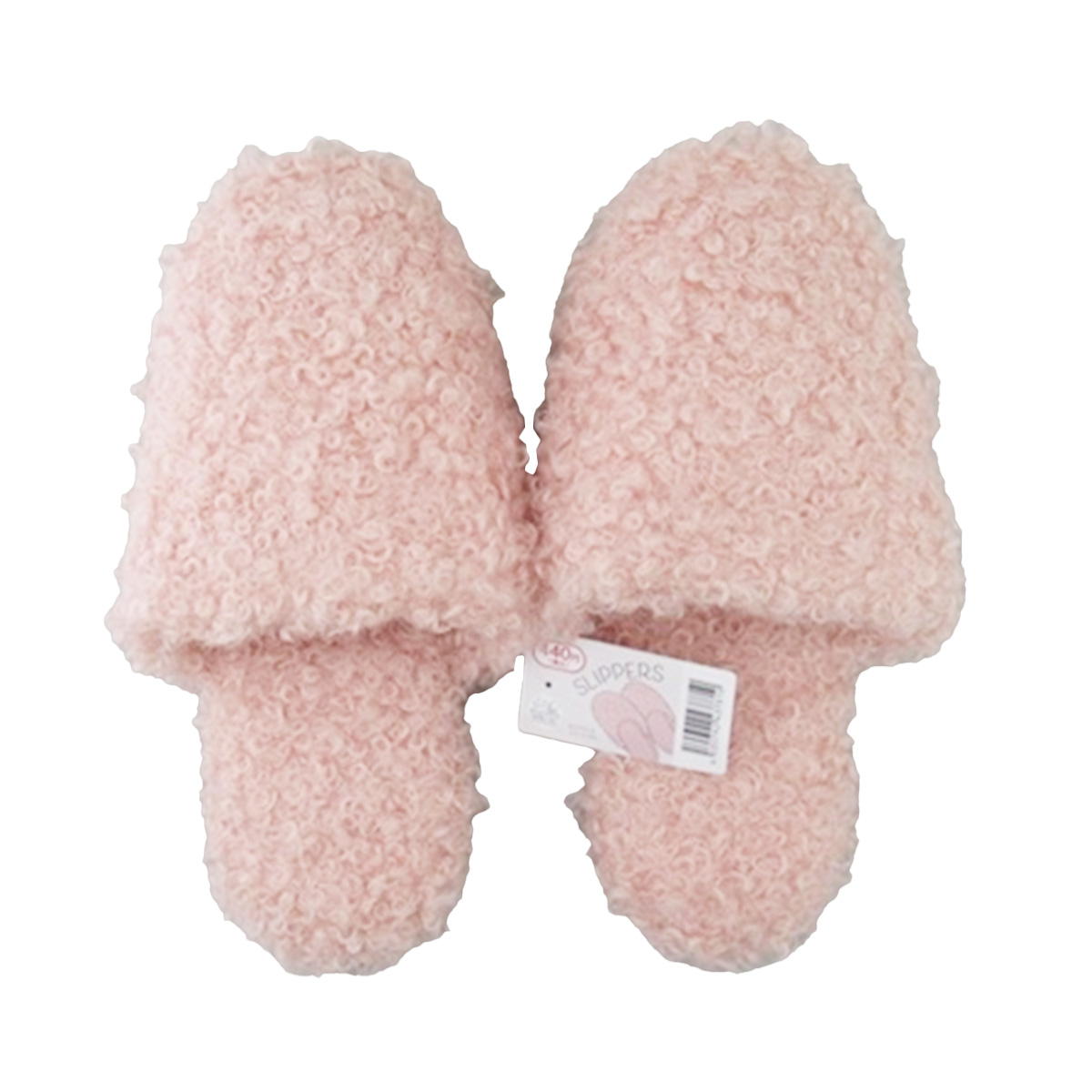 【まとめ買い】プードルファー調スリッパ PK 0834/328995