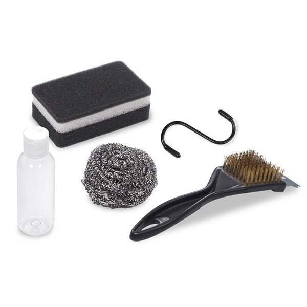 【まとめ買い】バーベキュー 片付けセット BBQクリーンアップセット 5点セットMontagna モンターナ HAC3032 収納ケース付 キャンプ 掃除 後処理 1571/329713