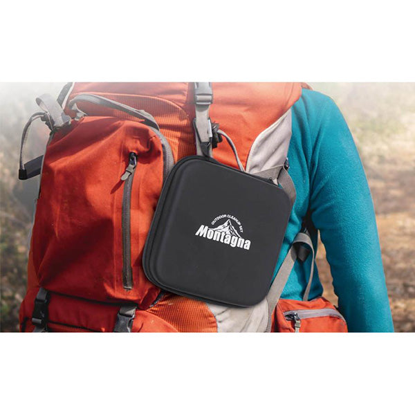 【まとめ買い】バーベキュー 片付けセット BBQクリーンアップセット 5点セットMontagna モンターナ HAC3032 収納ケース付 キャンプ 掃除 後処理 1571/329713