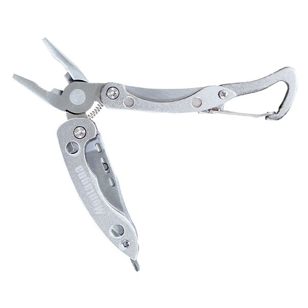 【まとめ買い】アウトドアマルチツール 8徳 ツールセット 8in1マルチプライヤー Montagna モンターナ HAC3449 アウトドアカトラリー カラビナ付 1571/329715