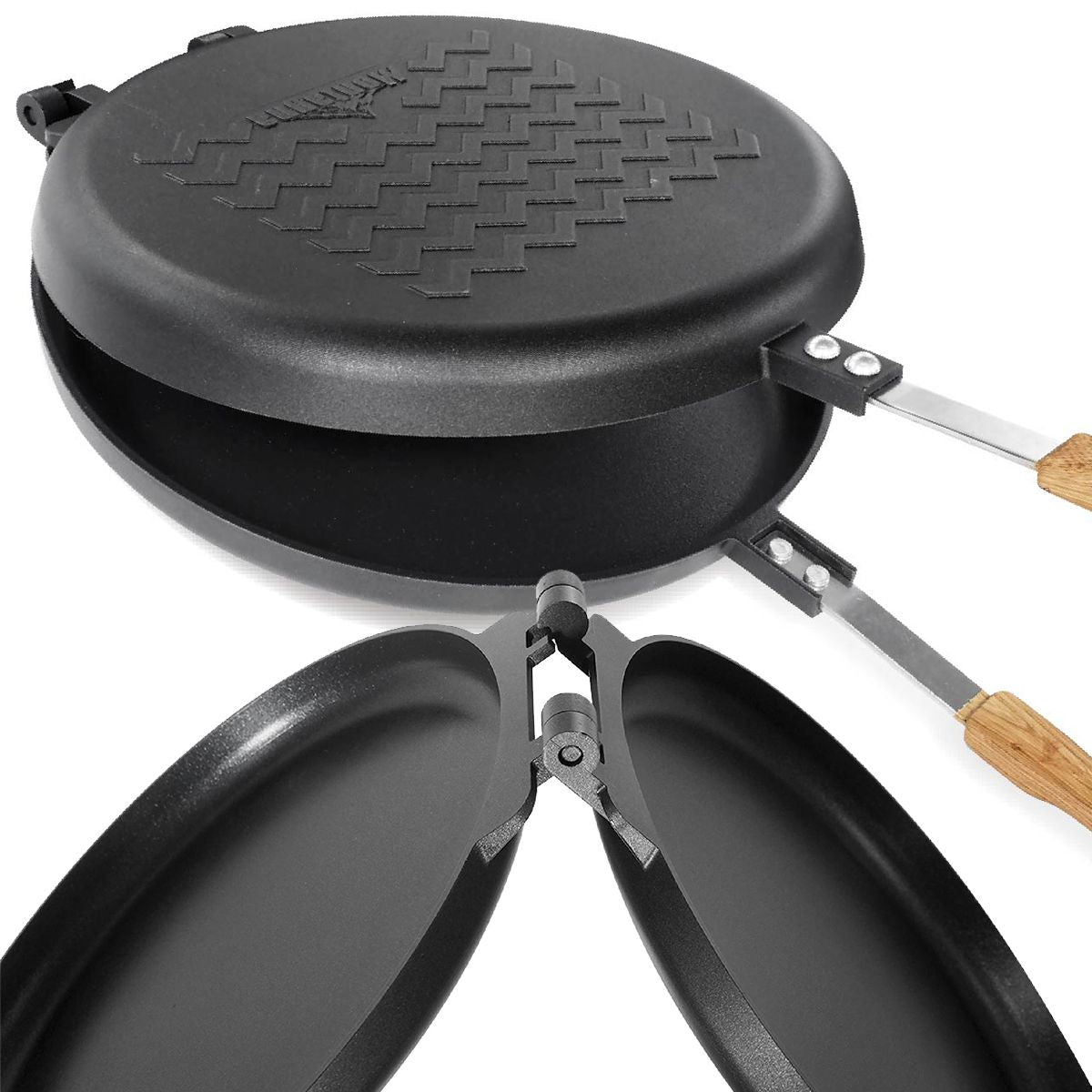 【まとめ買い】アウトドアクッカー グリルパン ホットパン ピザ用 フライパン 本格ピザグリル&ホットパン Montagna モンターナ HAC3189 1571/329721
