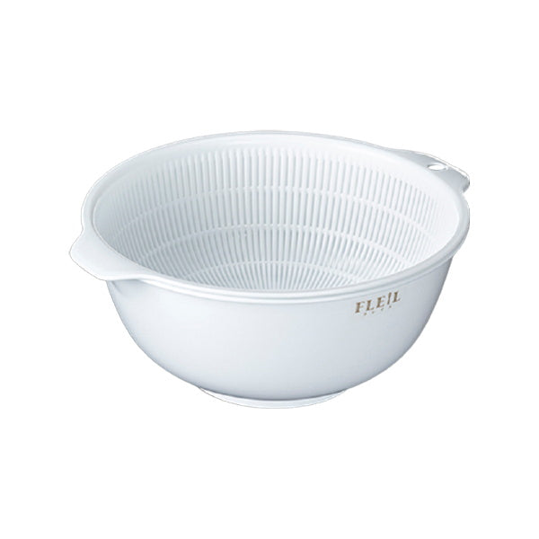 【まとめ買い】ざる フレイユ ザルボウル M ホワイト 0523/330382