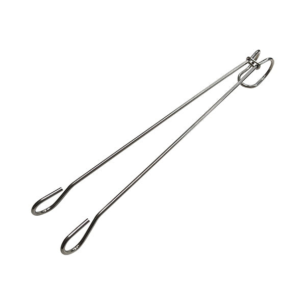 【まとめ買い】ハンギングステンレススポンジトング 25cm 0510/330510