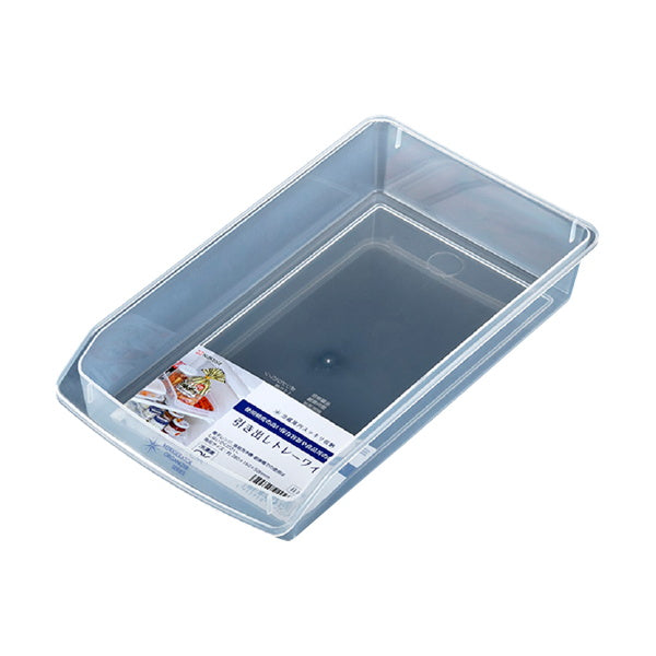 【まとめ買い】冷蔵庫トレー 引き出しトレーワイド クリア 0523/331062