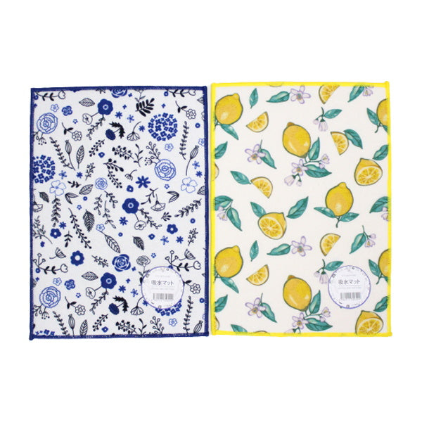 【まとめ買い】水切りマット 水切りシート 吸水マット 約25x35cm キッチン 1523/331376