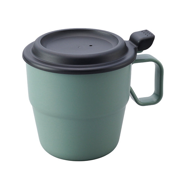 【まとめ買い】フラップマグ プラスチック製アウトドア食器 スモーキーミント 360ml 0978/331438