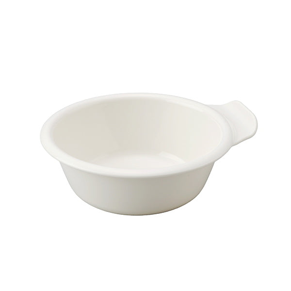 【まとめ買い】アウトドア食器 取り皿 プラスチック製 ローボウル アイボリー 0978/331442