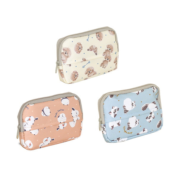 【まとめ買い】小物ポーチ エブリィアニマル ポケティポーチ 90×130×15mm 0936/331448