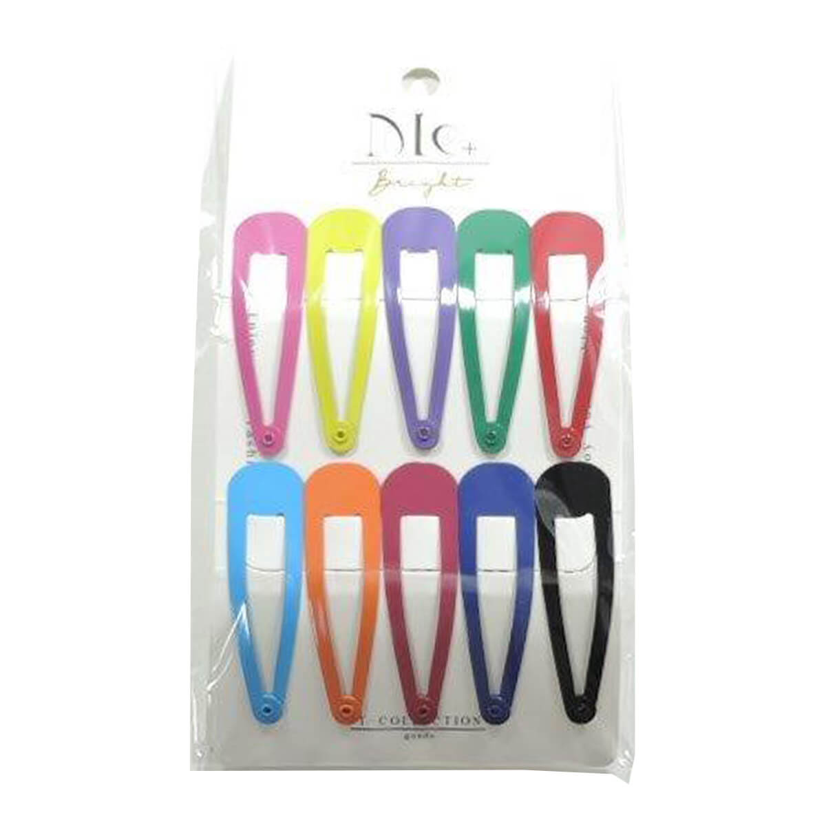 【まとめ買い】スリーピン ヘアピン カラフル 10P 0533/331820