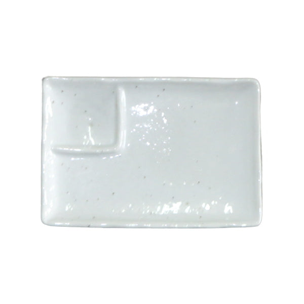 【まとめ買い】粉引 仕切り皿 0923/333505