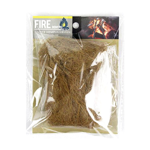 【まとめ買い】ファイヤースターター 火起こし ティンダーヘンプ 8g 0603/334046