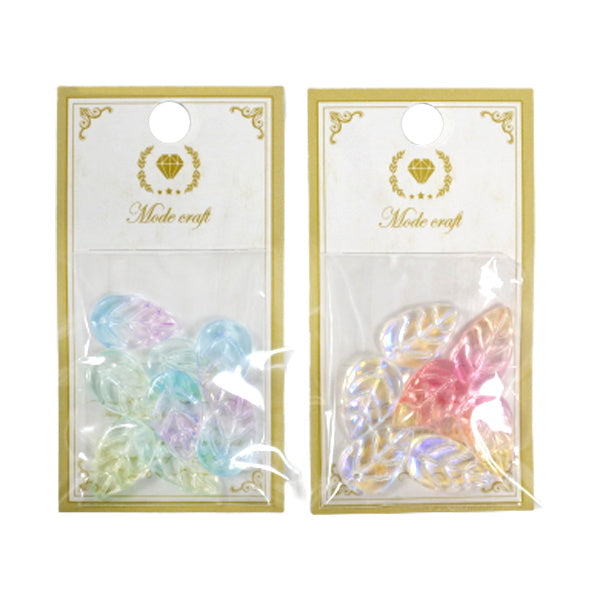 【まとめ買い】シェリ アクリルビーズ・リーフ 0890/334170