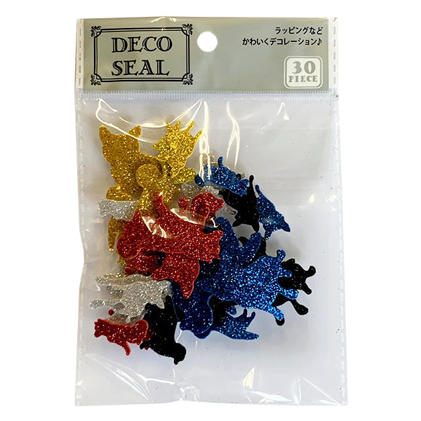 【まとめ買い】ラメデコシール イヌ 0604/335282