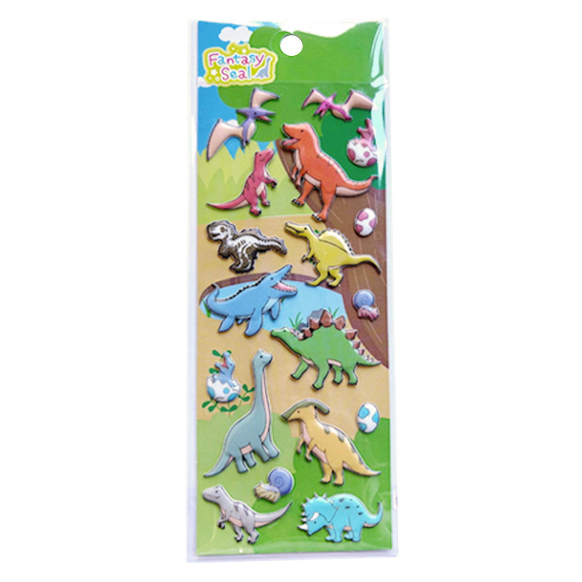 【まとめ買い】ファンタジーシール 恐竜 0604/335308