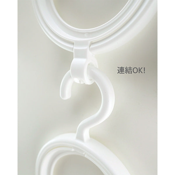 【まとめ買い】帽子ハンガー ホワイト 0978/335839