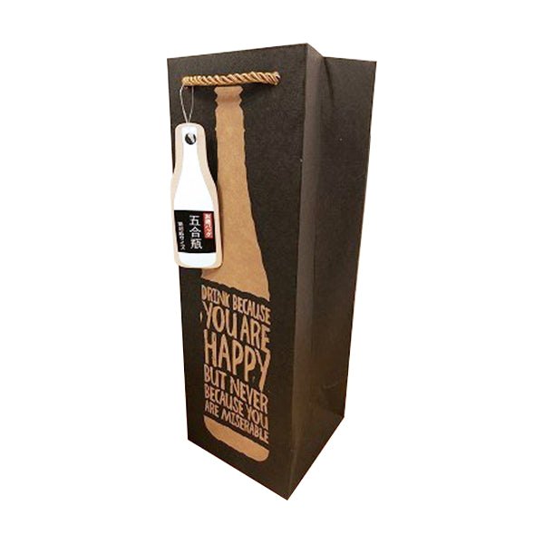 【まとめ買い】お酒ボトルバッグクラフト5合瓶箱対応 1605/336060