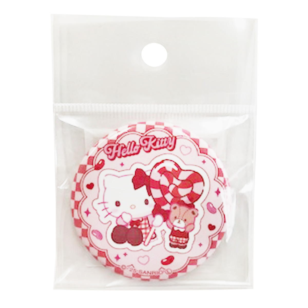 【まとめ買い】缶バッジ キティ(ピンキーロリポップス) 0960/336562