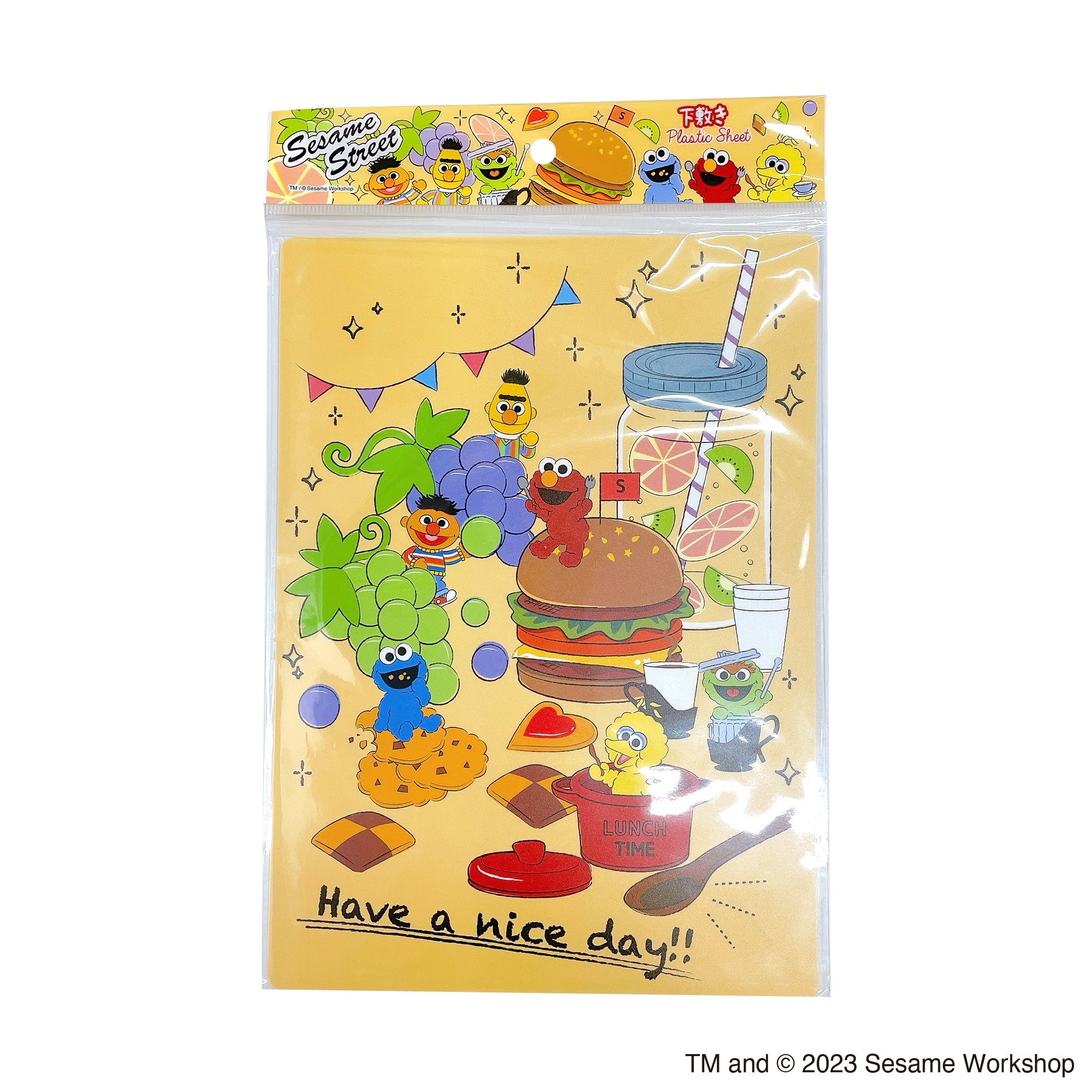 【まとめ買い】セサミストリート 下敷き/カフェスタイル  0808/336660