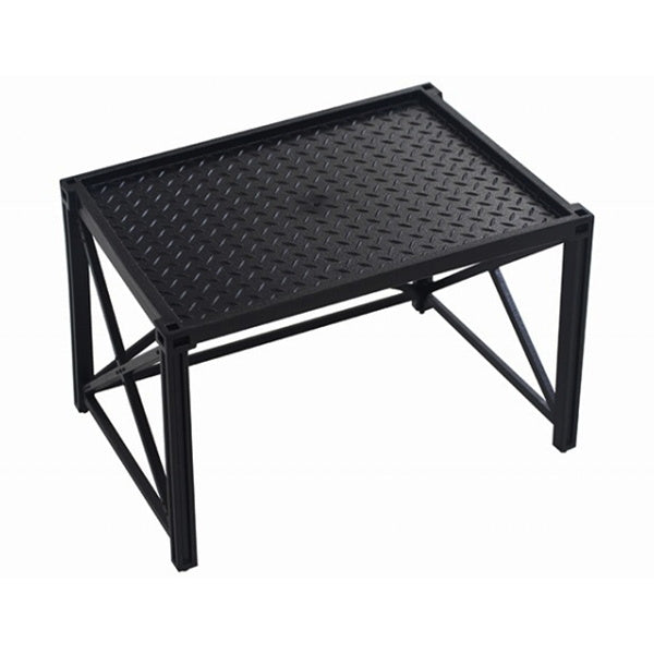 【まとめ買い】ミニチュア オブジェ 置物 ラックL ブラック 0847/337089