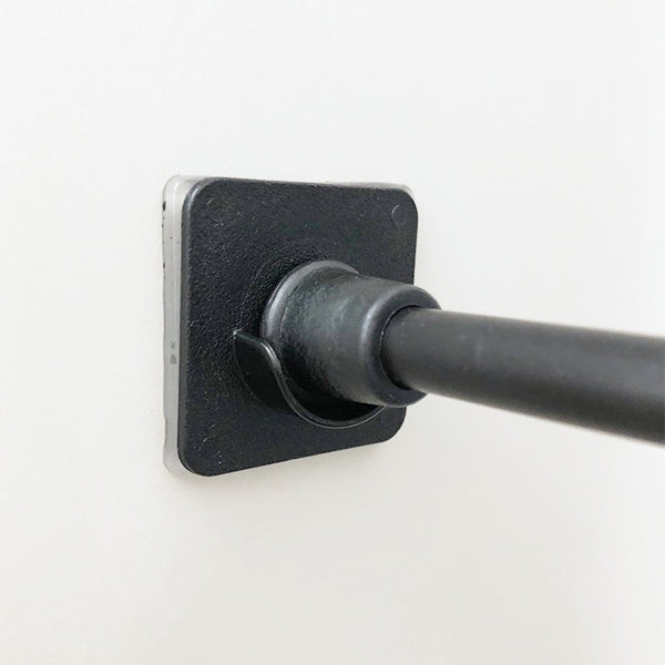 【まとめ買い】突っ張り棒ガード つっぱり棒壁面ガード ブラック 9001/337199