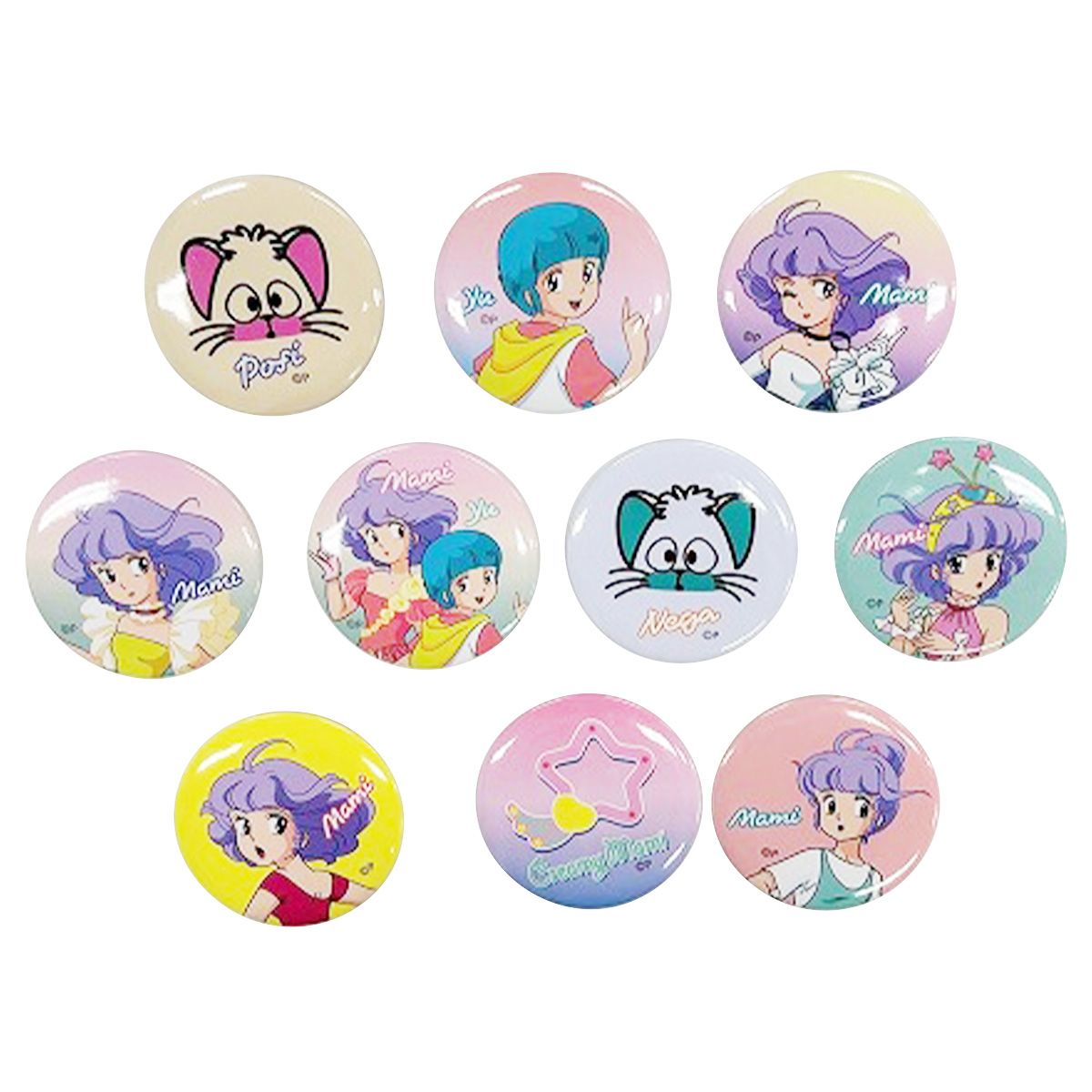 【まとめ買い】クリィミーマミ 缶バッチ3 0459/337308