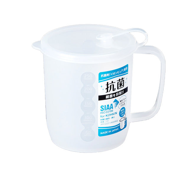 【まとめ買い】マグカップ 抗菌フタ付きメモリマグ 0523/337392