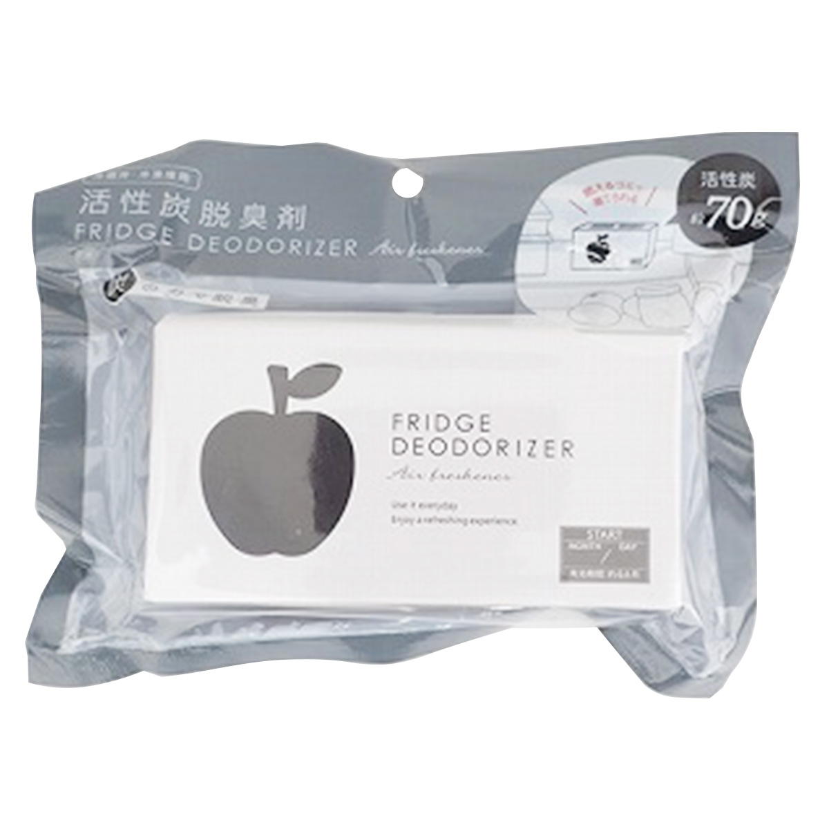 まとめ買い】モノトーン脱臭剤70g冷蔵・冷凍庫用 0459/337485 | ワッツ