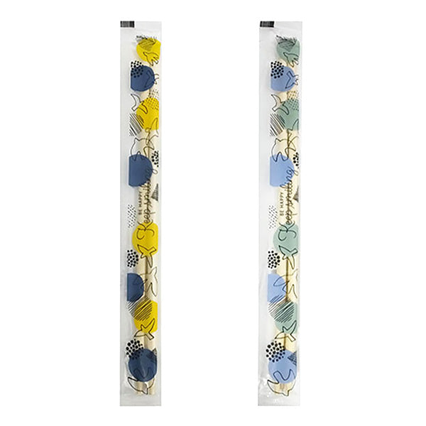 【まとめ買い】割箸 割り箸 北欧 リンナット OPP完封袋入り丸竹箸 20膳 個装タイプ 0490/337825