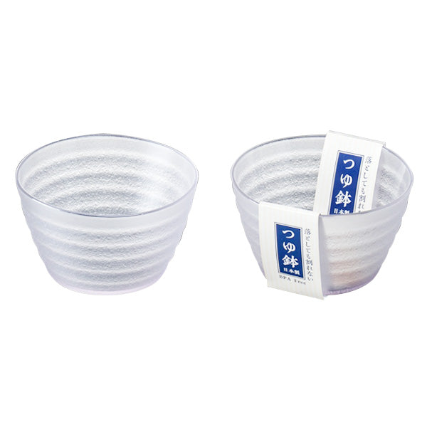 【まとめ買い】つゆ鉢 クリア 300ml 0523/337871