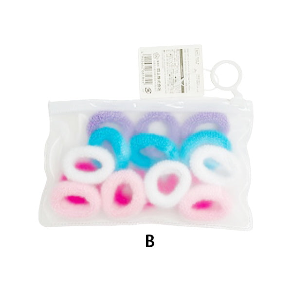 【まとめ買い】ヘアゴム 髪ゴム リングヘアーバンド15P 9001/338873