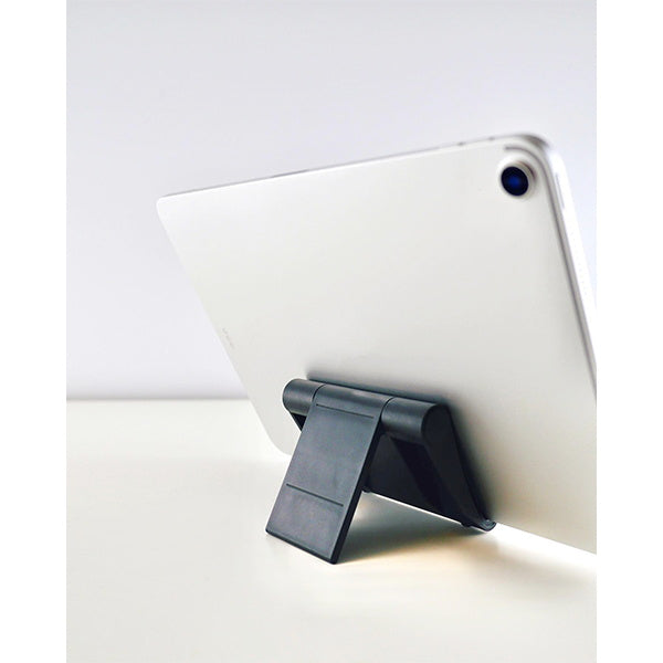 【まとめ買い】スマホスタンド スマホホルダー モバイルデバイススタンド ブラック 0344/339336