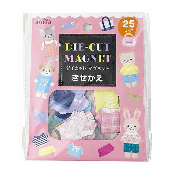 【まとめ買い】マグネット 磁石 ダイカットマグネット きせかえ 25ピース 0356/339371