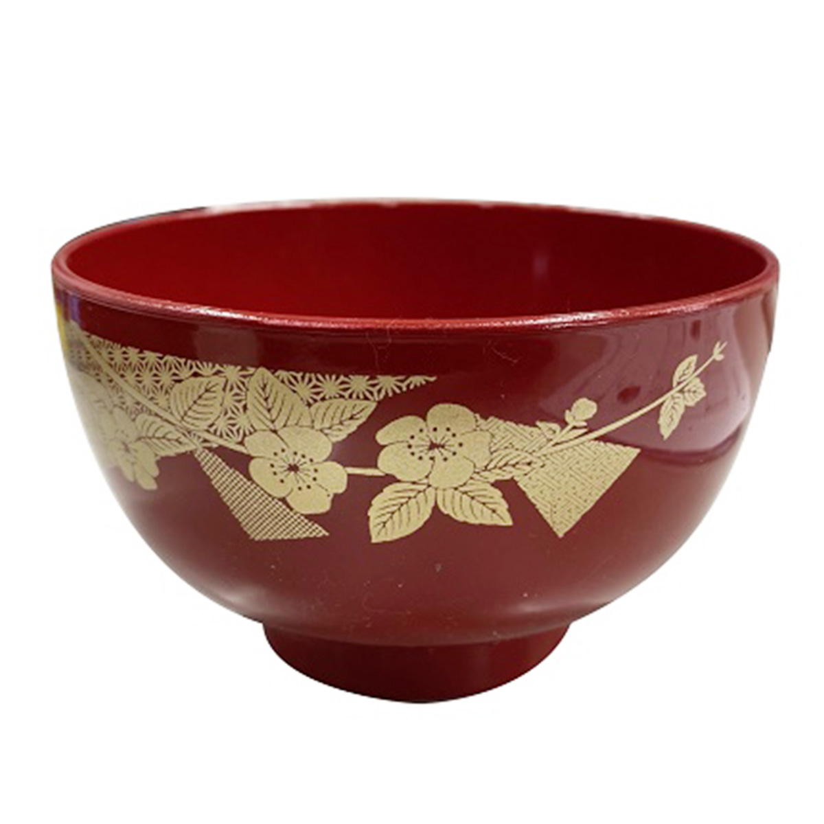 【まとめ買い】汁椀山吹 朱(レンジ・食洗機対応) 9001/339809