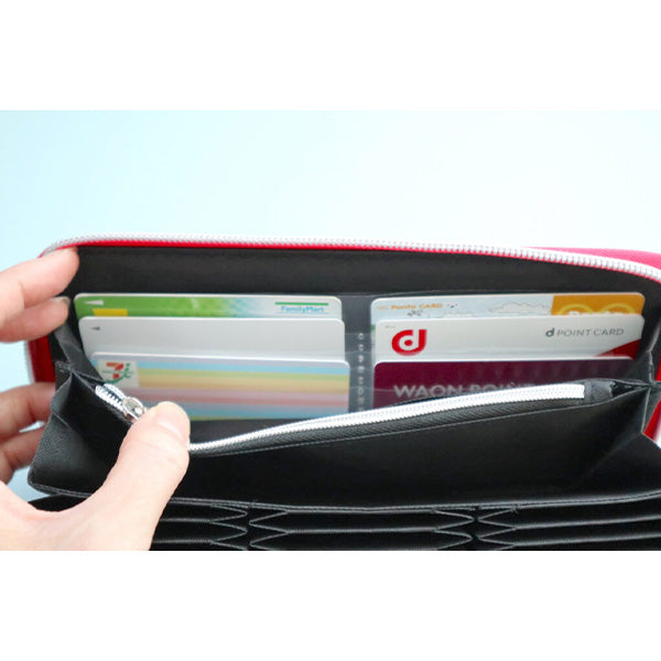 【まとめ買い】長財布に入るカードホルダー 2枚入 9001/340423