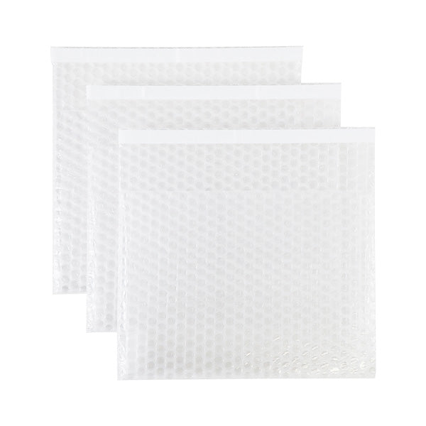 【まとめ買い】梱包材 プチプチ DVD テープ付エアクッション袋 3枚入 DVD梱包材 発送資材 ぷちぷち 9001/341009