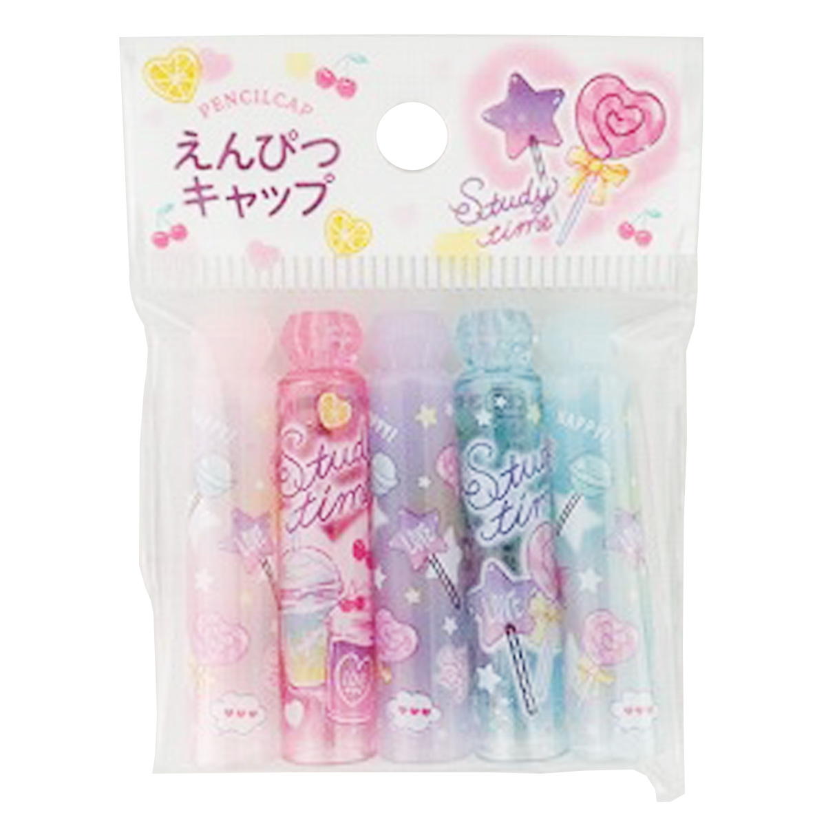 【まとめ買い】えんぴつキャップ キャンディ 0459/341191