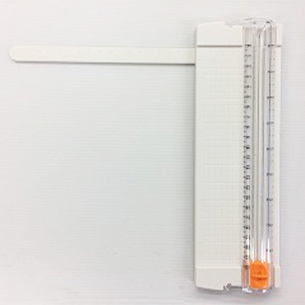 【まとめ買い】ペーパーカッター 裁断機 スライド式 目盛付 ミニ裁断機 9001/341233