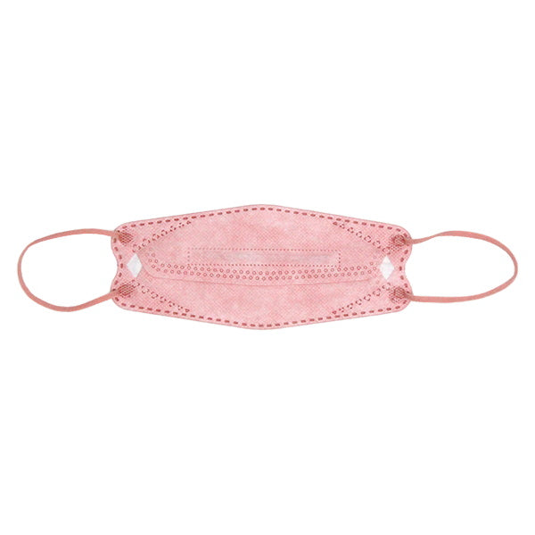 【まとめ買い】ダイヤモンド型マスク カラーマスク 子供用 5枚入 ピンク 1523/341501