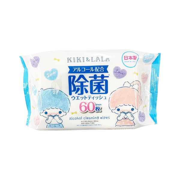 【まとめ買い】sanrio キキララ  除菌ウエットティシュ 60枚 パステル 0459/341648
