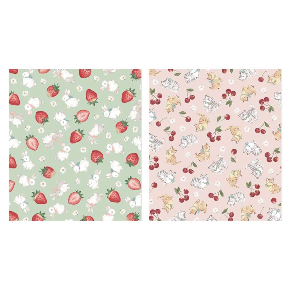 【まとめ買い】ワックスペーパー 食品ラッピングペーパー M 13P ヴィンテージアニマル 0356/341765