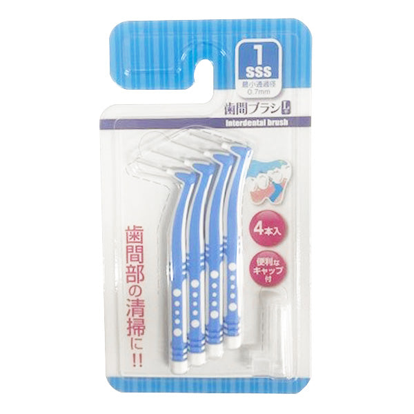 【まとめ買い】歯間ブラシ L型 1SSS 4本入 0808/342317