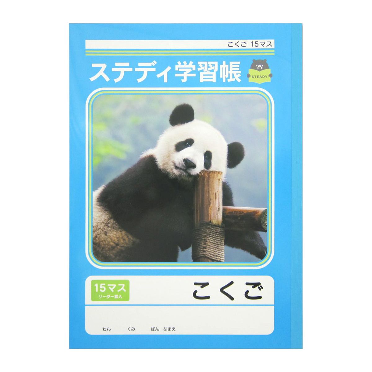 【まとめ買い】国語ノート ステディ学習帳 こくご 15マス 40枚 0915/342951