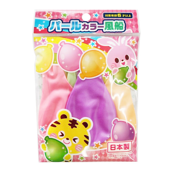 【まとめ買い】パールカラー風船 5個入 1396/343042